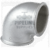 British Standard Female Equal Elbow 90° Galvanised