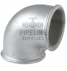 British Standard Female Equal Elbow 90° Galvanised