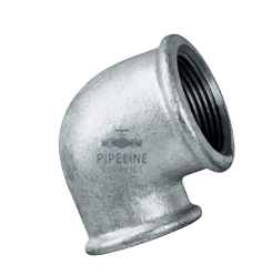 British Standard Female Reducing Elbow 90° Galvanised