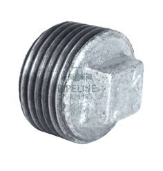 British / DIN Standard Plain Plug Galvanised