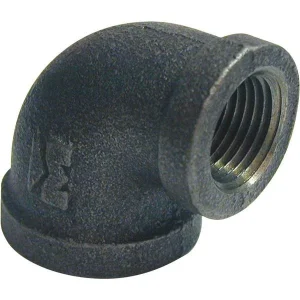 Iron Pipe Fittings Black Finish